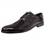 Pantofi barbati eleganti din piele naturala – Model David Negru Lac